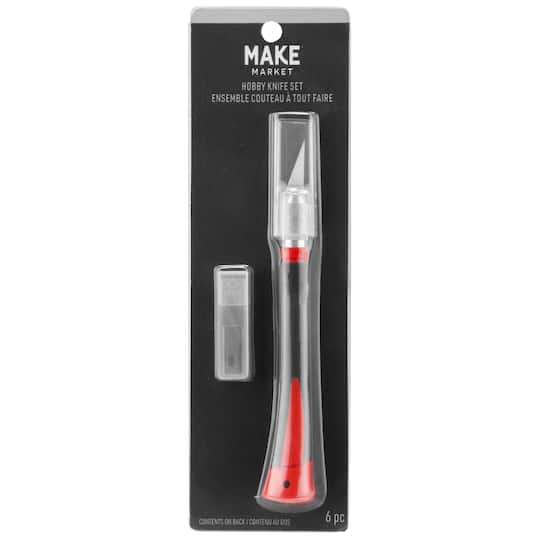 6.5" Hobby Cutting Knife Set with Refill Blades by Make Market®